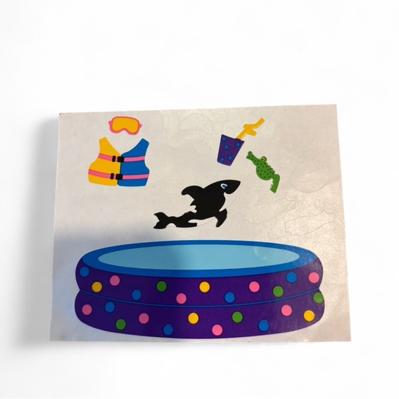 Vintage Mrs. Grossman Misc. Scrapbook Sticker Lot Travel Birthday Auto - Picture 3 of 11